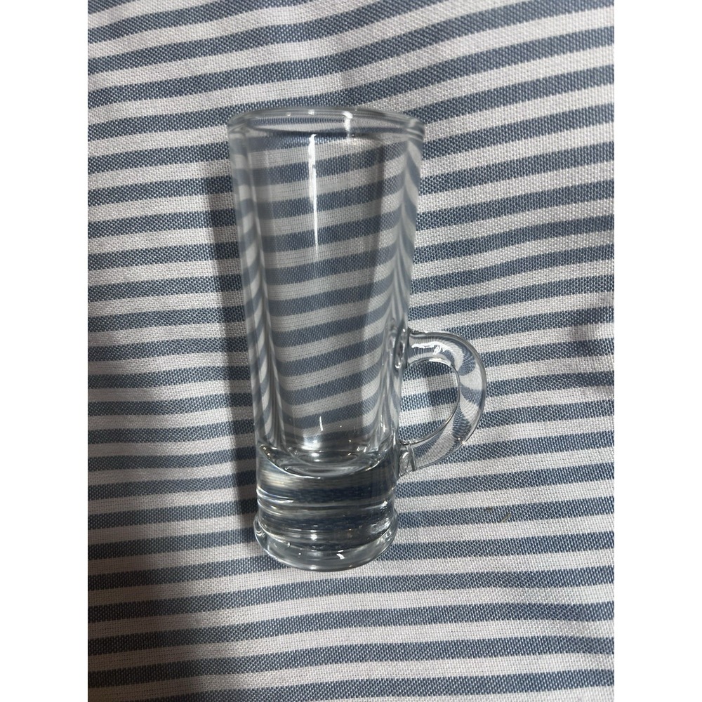6‎ Crisa Vitro Tequila Shooter Shot Liqueur Glasses 4" Low Handle